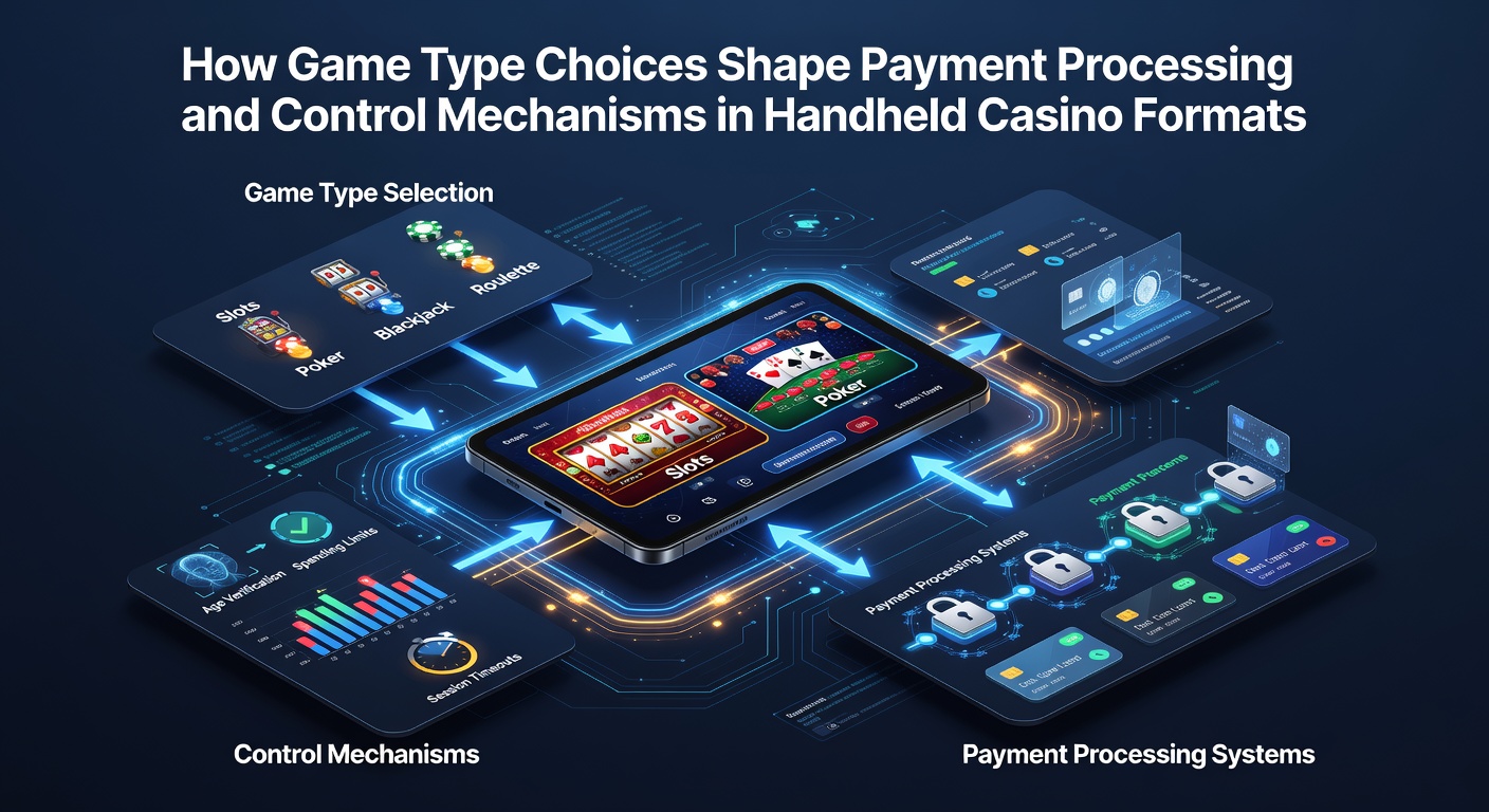 Handheld device displaying control panel with deposit limits and session management features alongside game selection menu